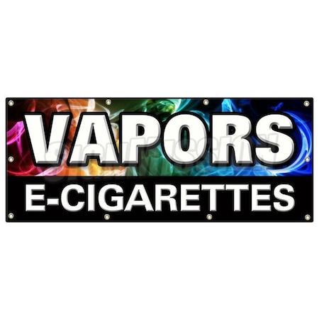 Signmission VAPORS E-CIGARETTES BANNER SIGN pipe eliquid flavor concentrate nicotine B-96 Vapors Ecigarettes